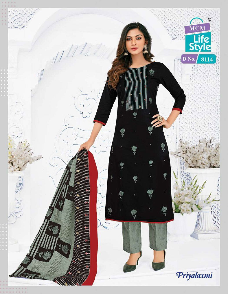 Mcm Lifestyle Priyalaxmi 22 Casual Daily Wear Cotton Printed Dress Material Collection
